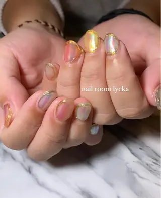 ネイル ネイルルームリッカ 𝐦𝐚𝐲𝐮のネイルデザイン