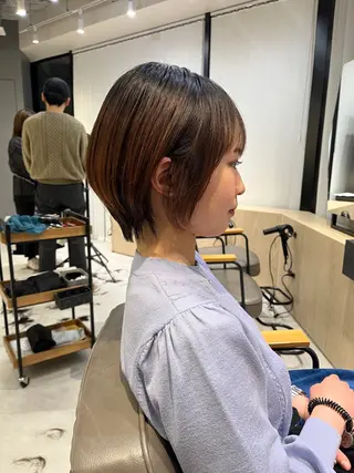 ショート SNSモニター募集！ くせ毛特化/大村のヘアスタイル