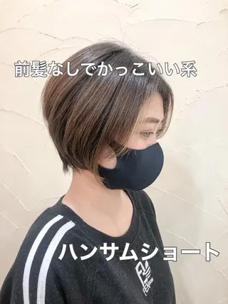 ショート 髪質改善ストレート ⚡️下ノ村柊斗⚡️のヘアスタイル