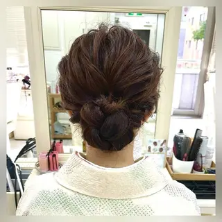 ヘアアレンジ 似合わせヘアメイク 💐オダギリチアキのヘアスタイル