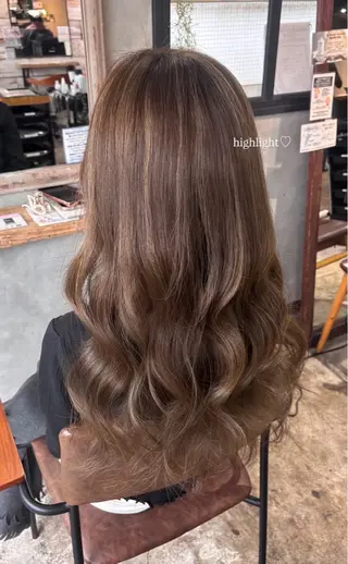 ロング カラーモデル募集✨️ YUKI🎀☁️のヘアスタイル