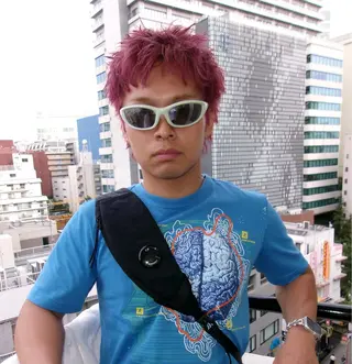 ショート カラー メンズ ナオイ タイキのヘアスタイル