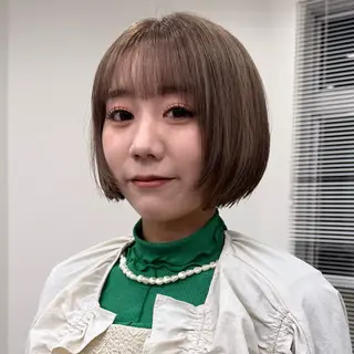 ショート カラー カットモデル yumekaのヘアスタイル
