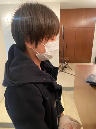 ショート 若宮 宣弘のヘアスタイル