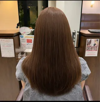 ロング 🌊カット•縮毛矯正 🌊/YUUKIのヘアスタイル