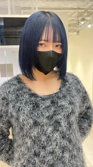 ミディアム カラー Miyuu 『藤沢』のヘアスタイル