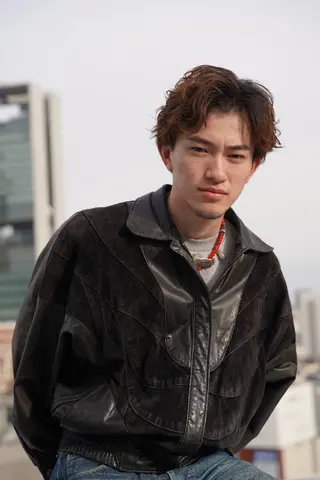 ミディアム メンズ特化 石田はるむのヘアスタイル