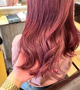 セミロング カラー 艶髪💫透明感💖 Sato Toyoのヘアスタイル