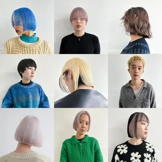ショート カラー ハイトーン特化サロン 代表 中谷蓮のヘアスタイル