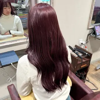 ロング カラー 柔らかいbeige ¦韓国¦🩰マユ🩰のヘアスタイル