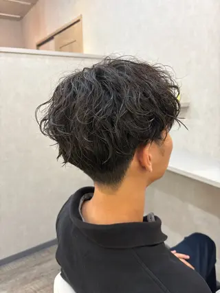 ショート パーマ メンズ 【メンズ特化中】 JINNOのヘアスタイル