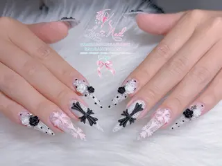 セミロング Linanail Nambaのマツエク・マツパデザイン