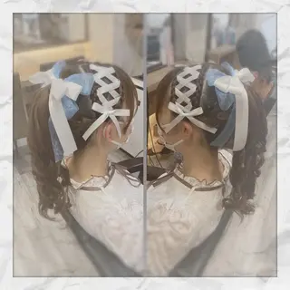 ロング ヘアアレンジ ヘアセット/着付け 𓇼 まつもと𓇼のその他イメージ
