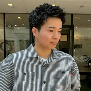 パーマ メンズ 【メンズ 特化】村斎　伶次のヘアスタイル