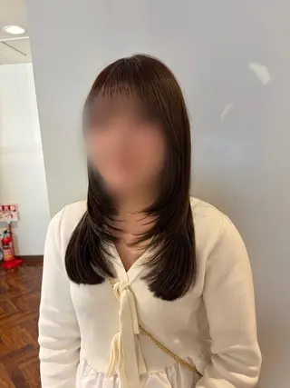 ミディアム Ayano‪‪🎀似 合わせ×透明感🎀のヘアスタイル