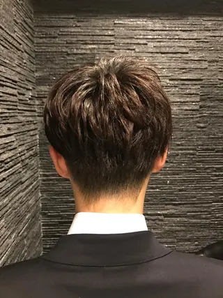 ミディアム メンズ 横田 大和のヘアスタイル