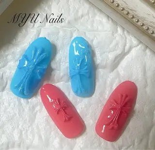 ネイル ニュアンスネイル🌈 MYU Nailsのネイルデザイン