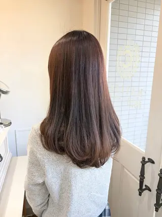 ロング mio♡ベージュ特化 🎀透明感カラーのヘアスタイル