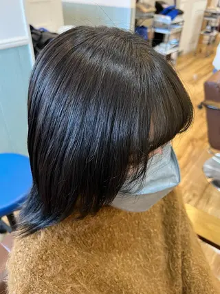 ミディアム 🐰ハイトーンカラー 畠山　渡🐰のヘアスタイル