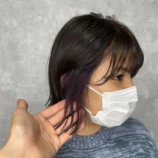 ショート モテ髪/ボブ/ショー ト/アダチフウトのヘアスタイル