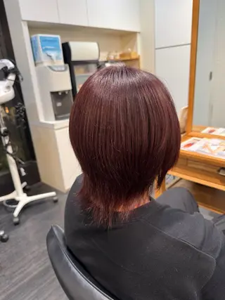 カラー 平澤 悠飛のヘアスタイル