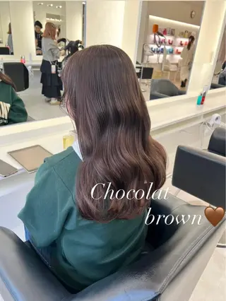 ロング 榎木 香穂のヘアスタイル