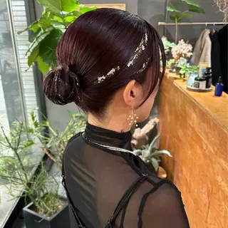 ミディアム 渡部 喜子のヘアスタイル