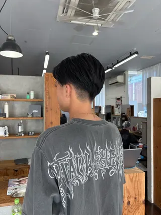 ショート メンズ ルプラボウ/豊川 篠島 みなみのヘアスタイル