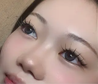 マツエク・マツパ Helena_しゅり 透明感カラー/まつパのマツエク・マツパデザイン