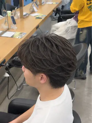 ショート パーマ ヘアアレンジ メンズ 🔥メンズ特化パーマ 縮毛矯正／小林 海斗のヘアスタイル