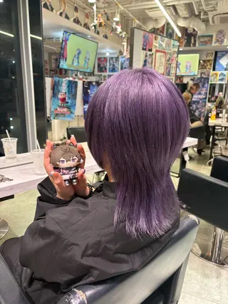 ミディアム カラー 推しカラー/ ミクのヘアスタイル