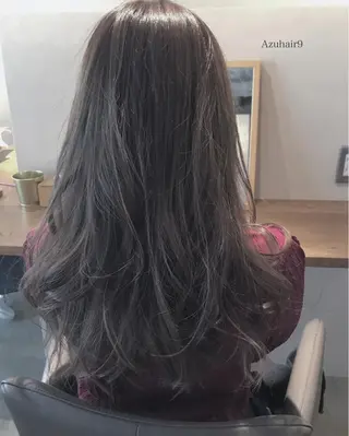 ロング カラー RHAIRSALON 西山梓のヘアスタイル