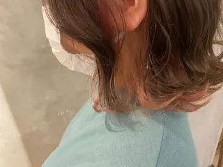 セミロング 新宿/顔周りカット +レイヤー=しずく♩のヘアスタイル