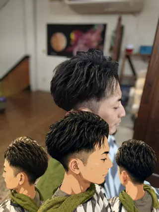 メンズ タカハシ ユウヤのヘアスタイル