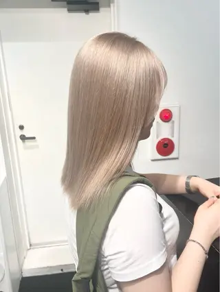 ミディアム カラー HARU//原宿🤍 リピート率NO.1のヘアスタイル