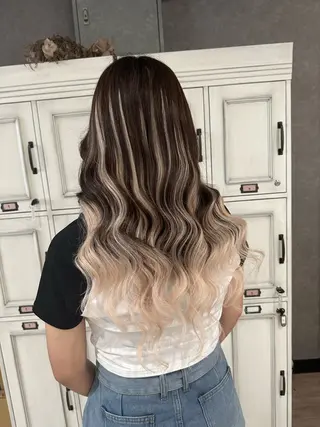 セミロング Hair Labo ASH  あみん♡のヘアスタイル