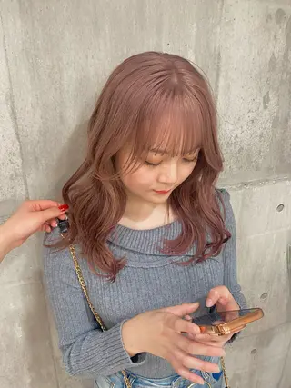 カラー 🌈【🎀ヘアデザイ ナー🎀】✨ノン✨のヘアスタイル