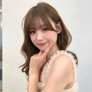 ミディアム カラー 🪞ボブ特化/顔 まわり🧸mai🎀のヘアスタイル