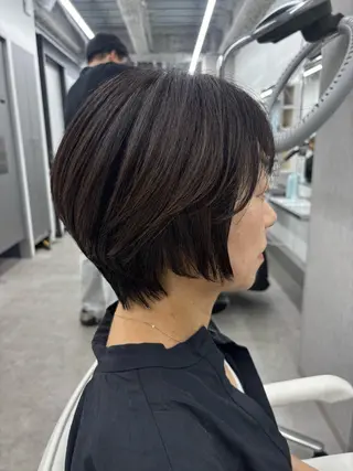ショート 関山浩平ショート /ボブ/ヘアセットのヘアスタイル