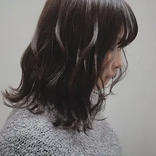 ミディアム カラー 山中 直輝のヘアスタイル
