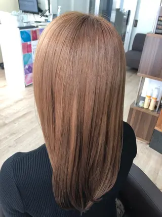 セミロング 東梅田徒歩5分☆髪質 改善☆笹次ユウタのヘアスタイル