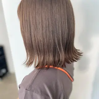 セミロング カラー 透明感カラー/ レイヤー　YUKAのヘアスタイル