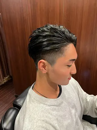 ショート メンズ 工藤 千織のヘアスタイル