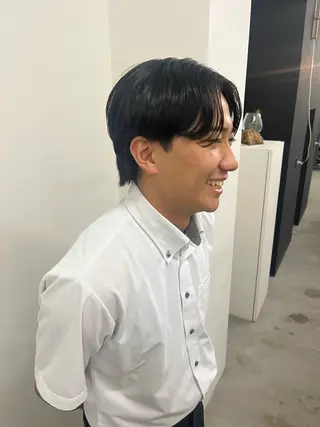パーマ メンズ personマオ♡ girly/姫カットのヘアスタイル