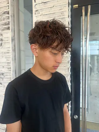 ショート パーマ 名古屋カラー ひかりのヘアスタイル