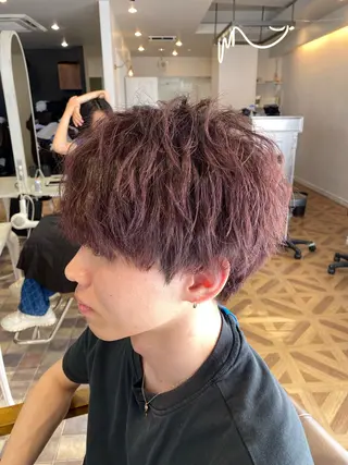 ショート 池田 恭介のヘアスタイル