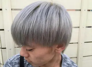 ショート カラー メンズ 髪質改善・ボブ・ ショート 丸毛一輝のヘアスタイル