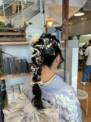 ヘアアレンジ インナーカラー♡ Nanakoのヘアスタイル