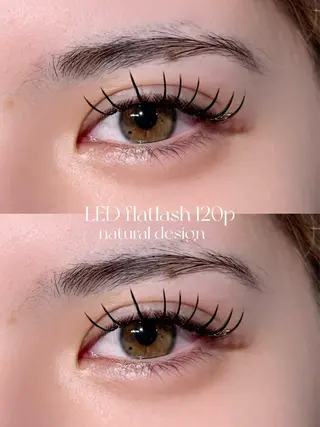 マツエク・マツパ 束感、LEDエク/ inoue🪿🧺のマツエク・マツパデザイン