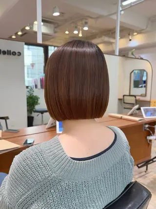ミディアム レイヤーカット 縮毛矯正 高杉颯汰のヘアスタイル